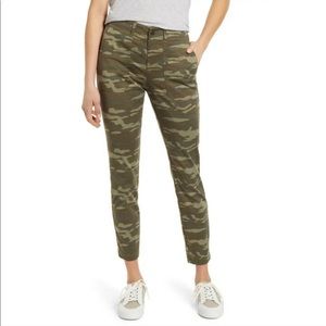 NWT Caslon Camo Crop Utility Pants